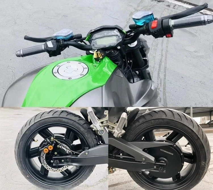 Z1000 Racing Electric Motorcycle 10000w Lithium Battery Top Speed Max