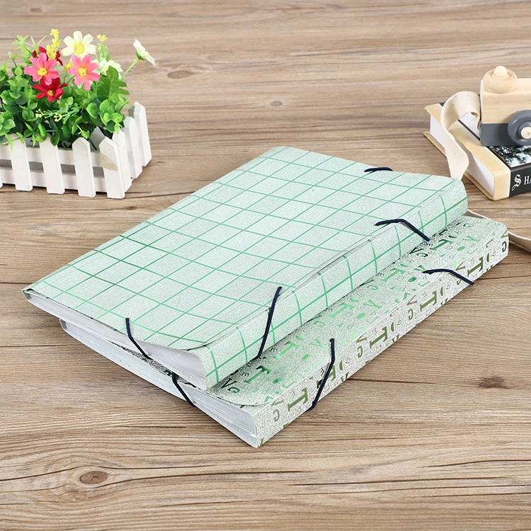 
A4 expanding file folder 13 pockets with glitter film elastic string closure 
