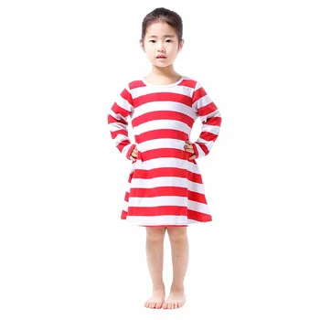Strip Party Dress