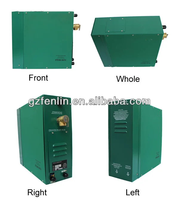 Steam powered electric generator, used steam turbine generator for sale