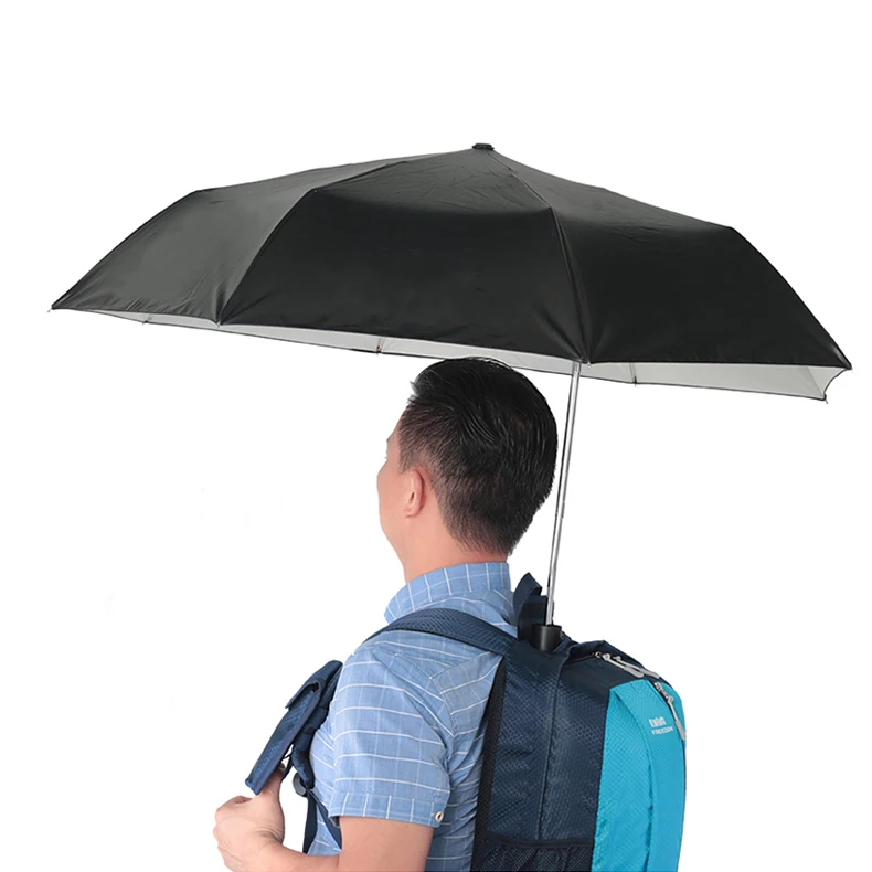 

small outdoor new umbrella holder with bag fashion bag backpack with umbrella pocket, Blue