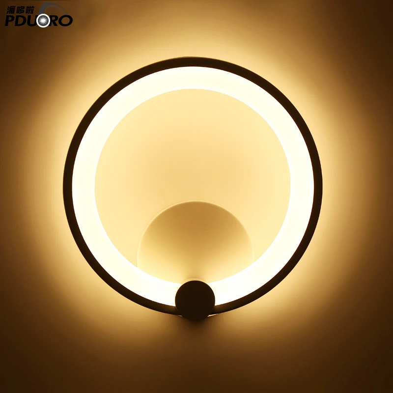 Nordic Modern Minimalist Aisle Staircase Bedroom Bedside Lamp Wall Light Continental Corridor Led small wall lamps