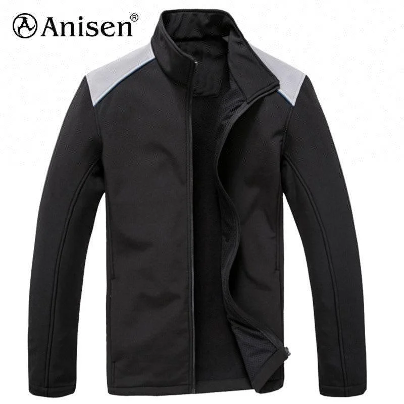 

Clothing manufacturer 100% polyester windbreaker custom fleece hiking men jacket, Mixed color