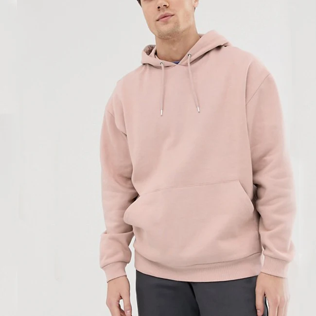 

Custom 2019 new design beige 100% cotton logo printing oversized drawstring men's hoodie, Customized color