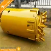 Manufacture 800mm 27simn Clay Crossing Cutter With One Cutting Edge Double-bottom Double Open Drilling Bucket