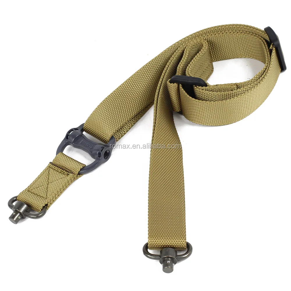 1.25" Tactical Replacement Shoulder Strap With Qd Metal Buckles Sling