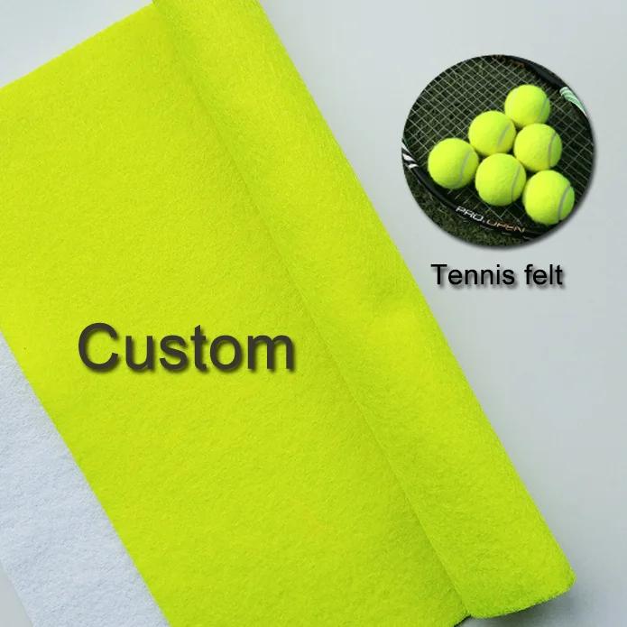High Bounce Wool Felt Oem/odm Tennis Balls Fabric Felt Buy Tennis