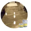 clear varnish epoxy resin 3d metallic epoxy floor coating
