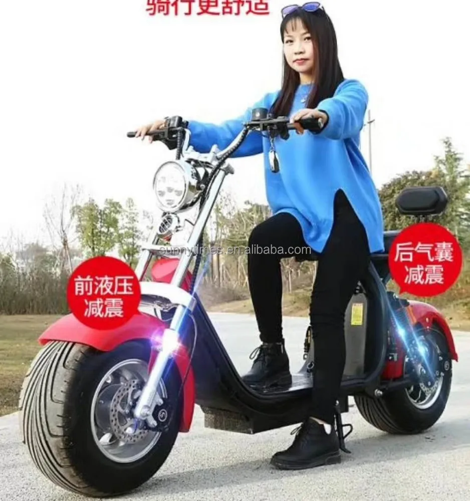 

New Arriver Electric City Scooter Long Mileage 80km Two Wheel Electric Motorcycle Citycoco