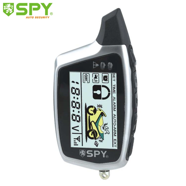 SPY motorcycle accessories remote start two way motorcycle alarm system