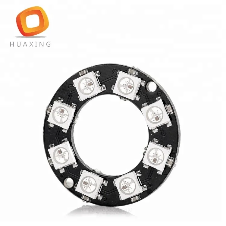 Shenzhen Fast Pcb Prototype Smd Rgb Led Pcb Board,94v0 Led Round Pcb