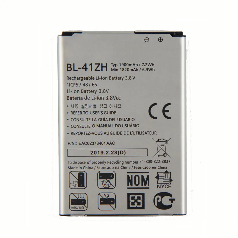 

Original BL 41ZH BL-41ZH battery for LG L50 Leon H345 MS345