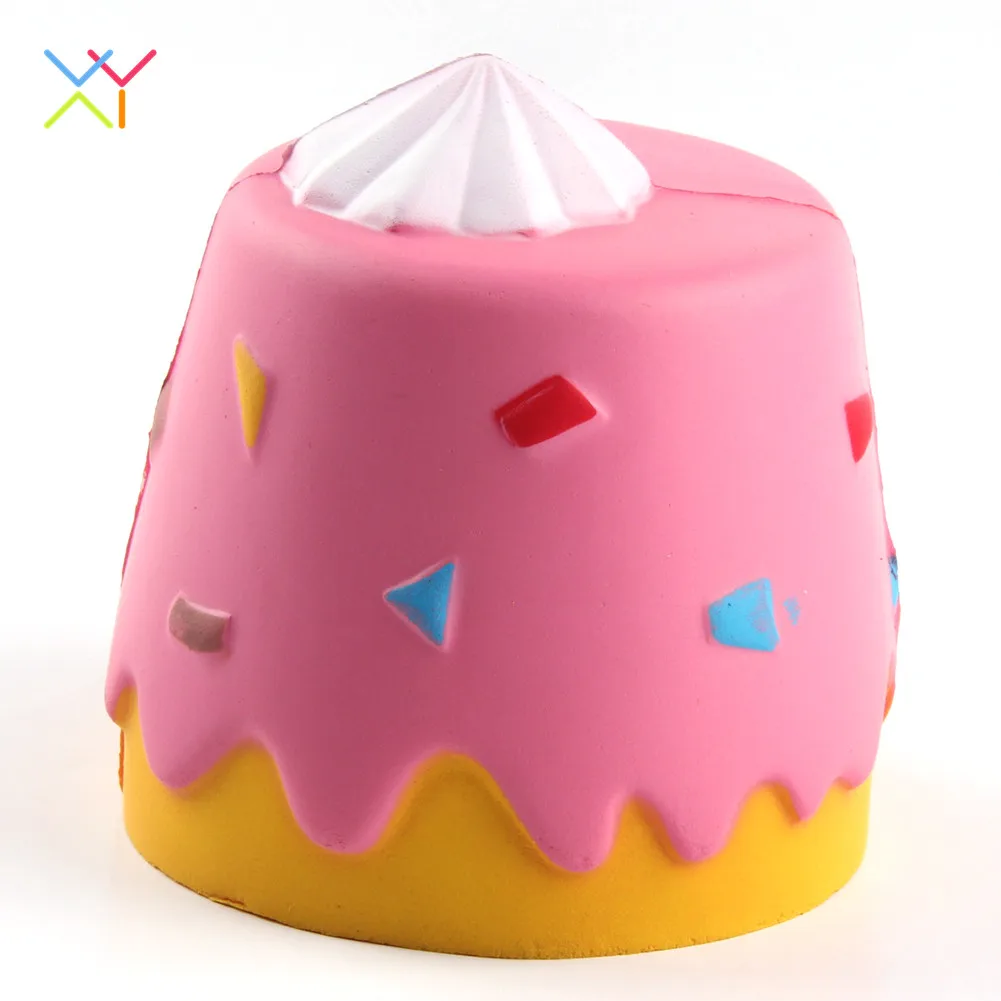 China factory new gift toy, food scented soft slow rising cake squishy wholesale super soft food squishy