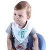 2018 Amazon hot selling soft unisex Baby Bandana Bib Set 4/8-Pack Baby Bibs