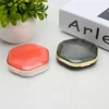 2019 new Custom Beauty Empty Cosmetic Makeup Hexagon Flower Compact Pressed Powder Case eyeshadow blush container With Mirror