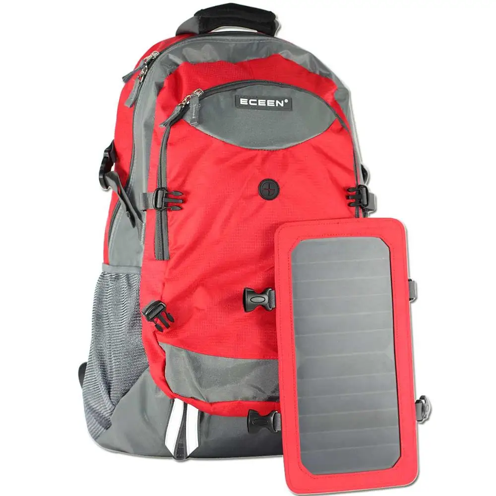 

Portable waterproof rechargeable 6.5W sun power solar backpack