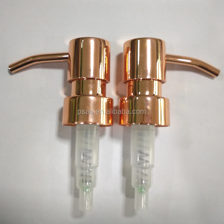 Oil Rose Gold Color 28mm Liquid Soap Dispenser Pump For Liquid Lotion Buy Dosierpumpe Seifenspender Pumpe 28mm Product On Alibaba Com