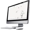27 inch aio pc china supplier hardware computer HD oem all in one touch screen pc