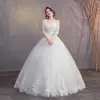 Ball Gown Applique 2019 Bridal Vestido De Novia Princess New Hot Long Sleeve Wedding Dress