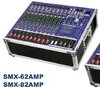 Professional 8 channel mixer with amplifier 500watts