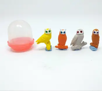 Small Toy For Capsule Plastic Owl Toy For Sale Pull Back Kids Play