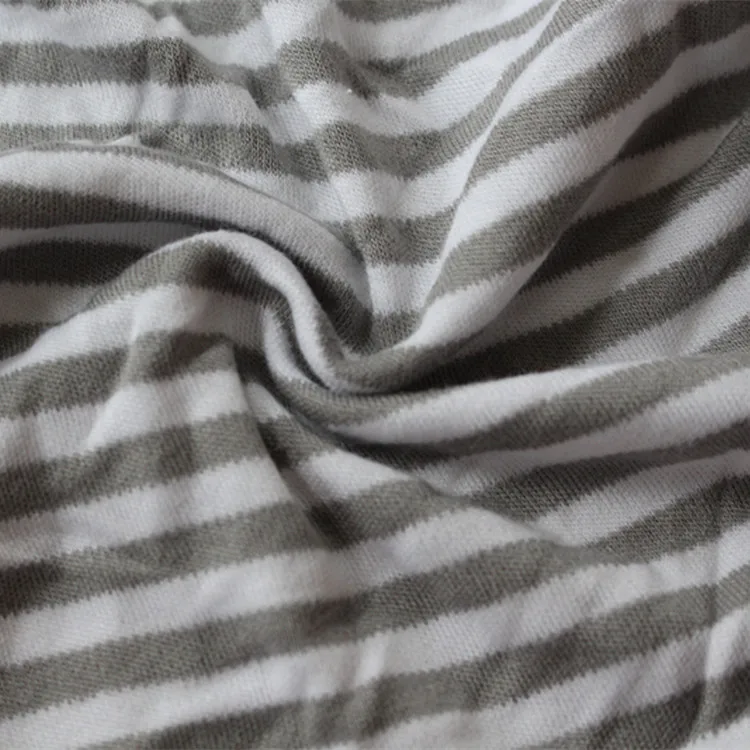 
wholesale 70% bamboo 30% organic cotton interlock knitted fabric 