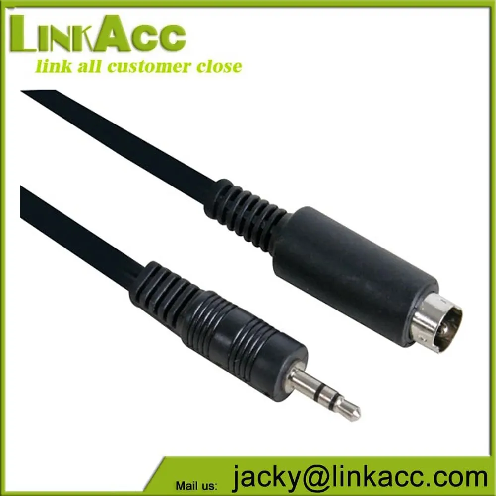 gewicht sympathie Continentaal Accdtc282 8 Pin Mini Din Plug To 3.5mm Jack Stereo Plug Audio Cable - Buy  Mini Din To Stereo,8pin Din To 3.5mm,Mini Din To 3.5mm Cable Product on  Alibaba.com