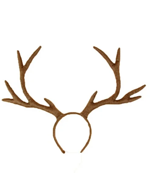 plastic reindeer antlers