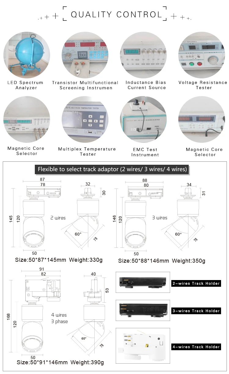 10w dimmable design bedroom ceiling led track spot light for home