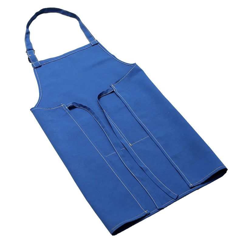 

Best promotion product  logo waterproof polyester-cotton garden cotton bbq canvas apron for women, Customize