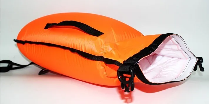 双安全气囊游泳尼龙浮球袋户外充气