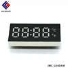 Silsmart 4 digit 7 segment display Graphics blue LED display led character display high lumen led oem odm led for water heater