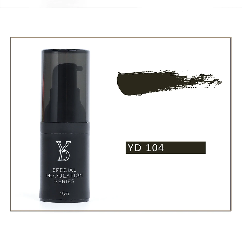 

YD Factory supplies Cosmetic Tattoo Semi MicroPigment Ink for Permanent Makeup eyebrow, Brownish gray