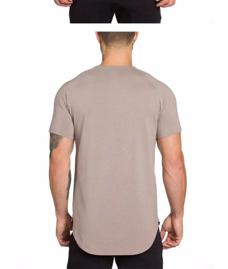 cotton spandex mens t shirts