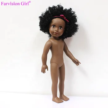 Farvision Doll Cheap 18'' Naked Black 