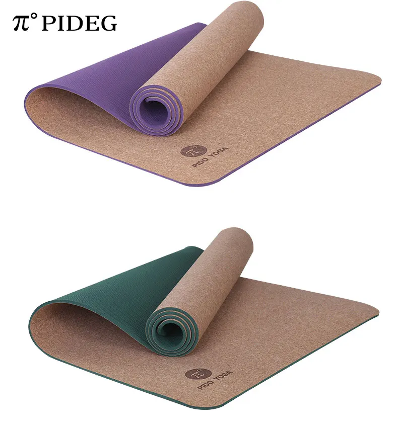 

PIDO Eco friendly natural cork and TPE yoga mat