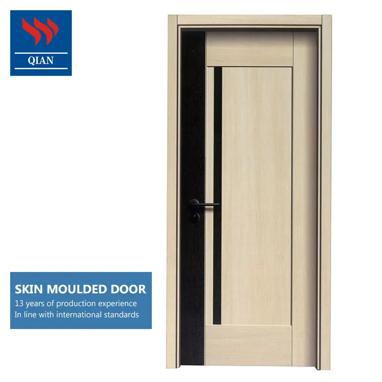 Современная многоквартирная дверь офисная Входная деревянная дверь