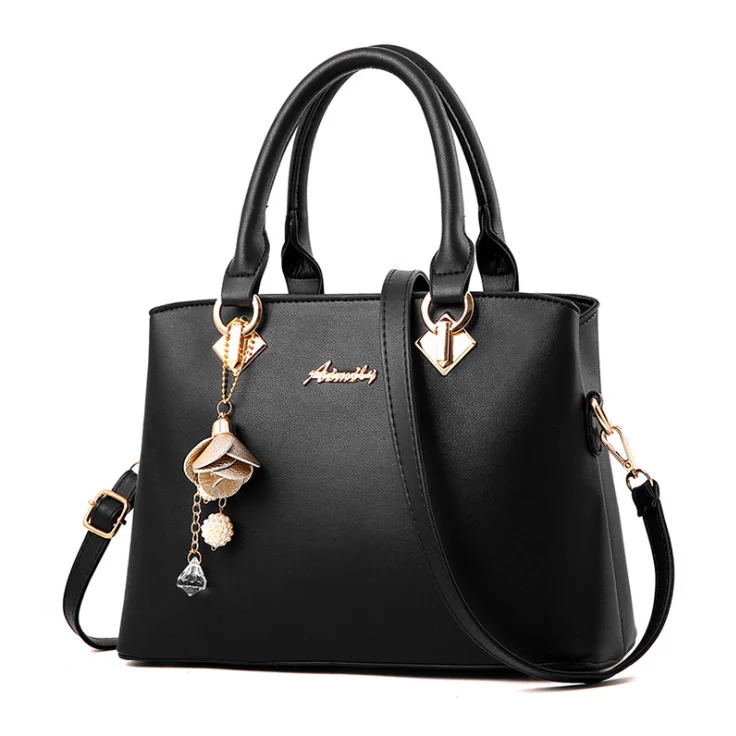 

Factory Wholesale Latest Custom PU Leather Crossbody Women Hand Bags Ladies Tote Shoulder Bag Ladies Handbags, Pink,black,white,red,wine red,blue