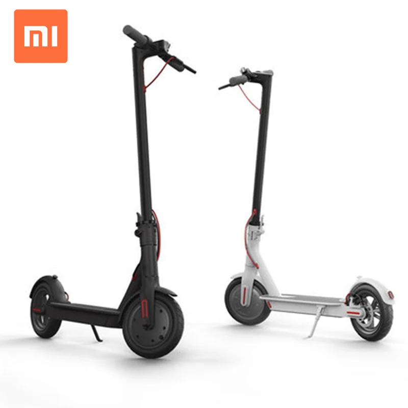 

International Version Xiaomi Electric Scooter Portable MI Electric Scooter EU, Black white