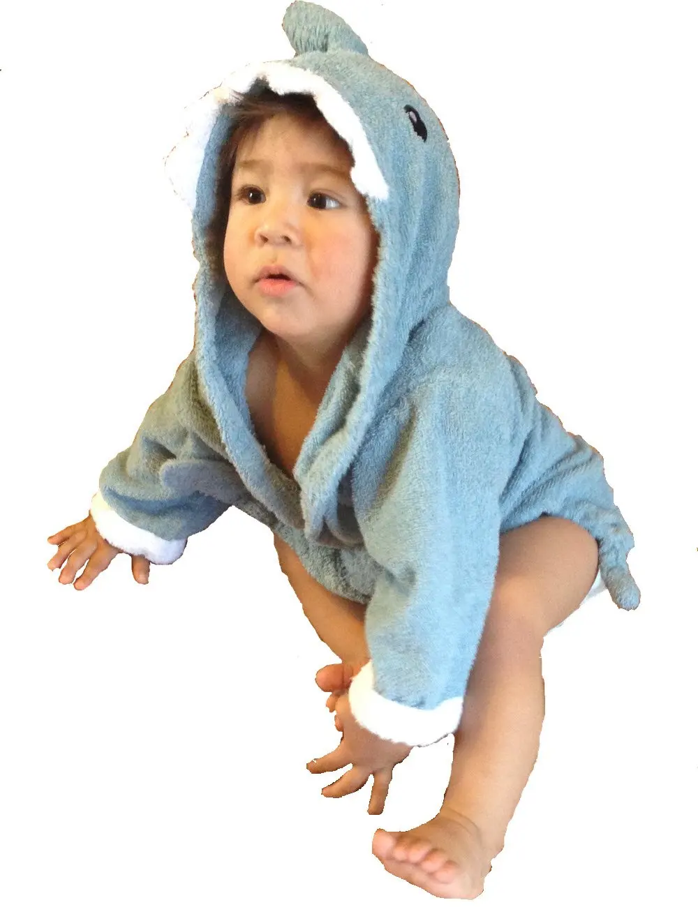 baby shark bath robe