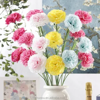 3 Garpu Palsu Bunga Anyelir Bunga Buatan Sutra Bunga Buatan Mini Terbaik Hari Ibu Hadiah Buy Carnation Mini Buatan Sutra Bunga Terbaik Bunga Buatan Product On Alibaba Com