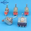 Electrical miniature momentary toggle switch