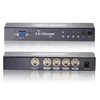 SDI Switcher 4x1 HUB SDI Intelligent Switch Extender 4 To 1 Converter for 3G HD SD Monitor Security Camera CCTV Video