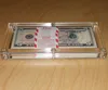 clear acrylic dollar frame plexiglass currency display stand