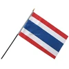 Thailand hand flag polyester Thai hand waving flag
