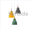 Creative chandelier color macaron pendant lamp restaurant cafe Internet cafe clothing store decorative lighting