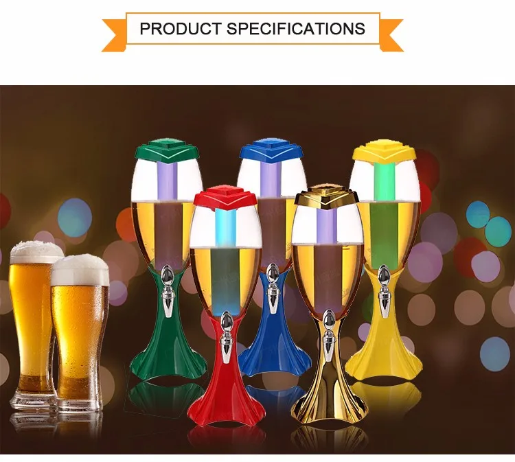 1.5l Plastic Drink Beer Tower For Sale Buy Plastic Beer Tower,1.5l