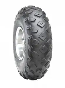 Duro HF246 Sport Knobby Tire - Front - 19x7x8 , Position: Front, Tire Size: 19x7x8, Rim Size: 8, Tire Ply: 2, Tire Type: ATV/UTV, Tire Application: All-Terrain 31-24608-197A