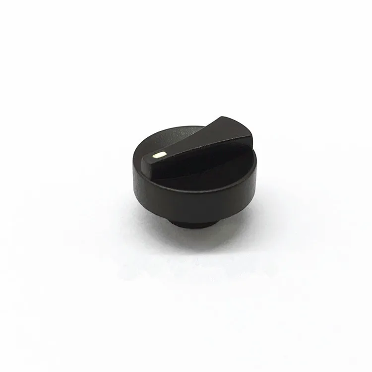 Dia.15mm Flat Potentiometer Knob for Knurled Shaft 6mm Plastic Butterfly