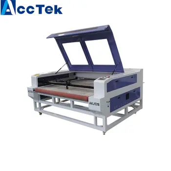 feeding 1610 automatic non clothing woven larger laser machine